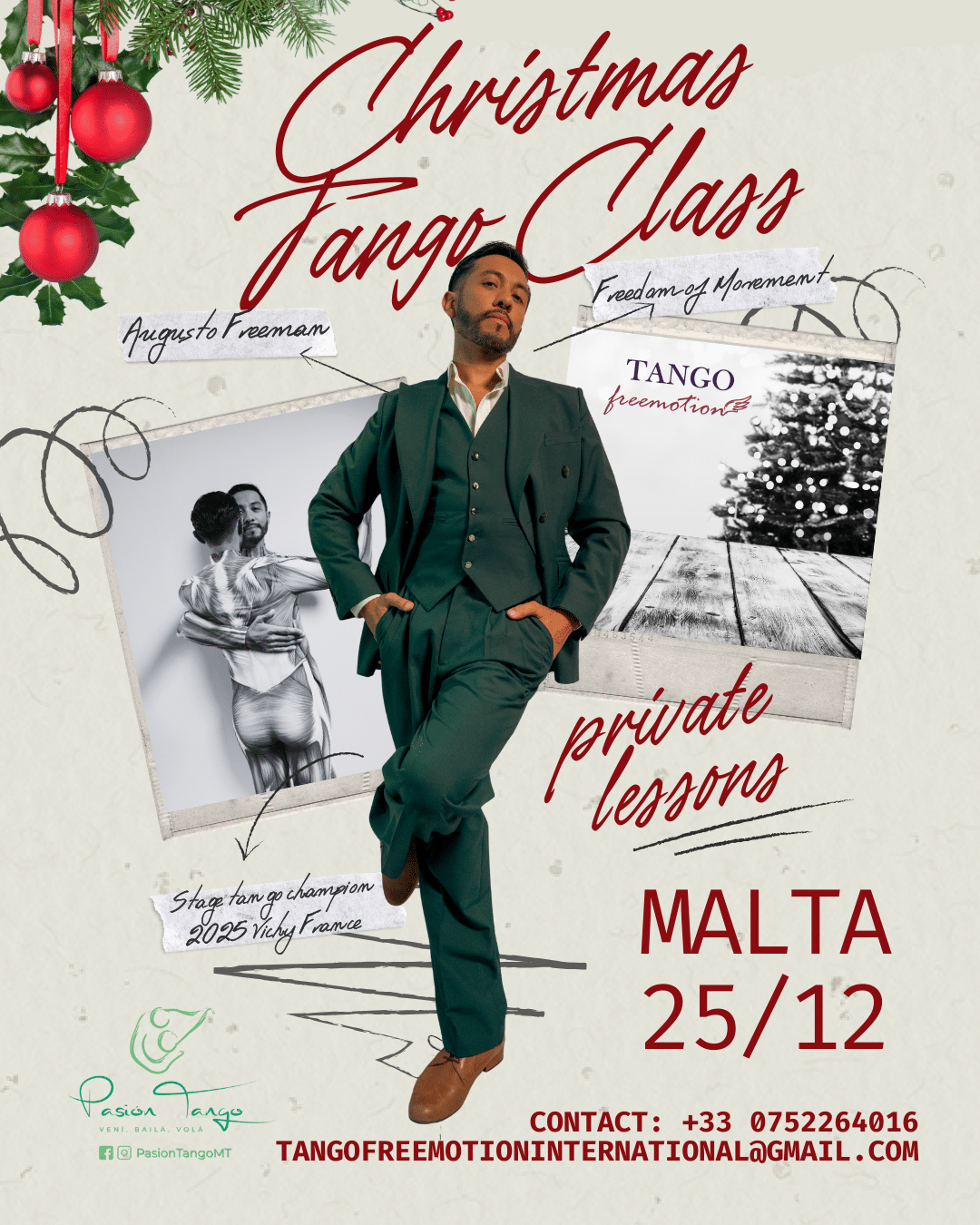 Christmas Tango Class