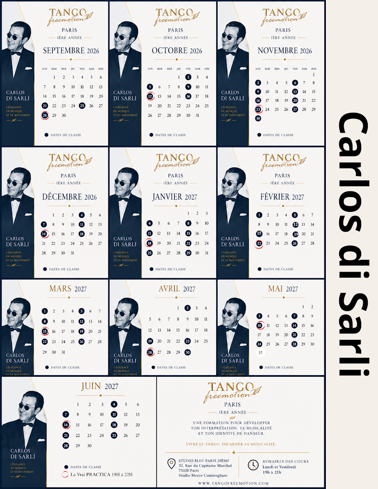 calendario paris